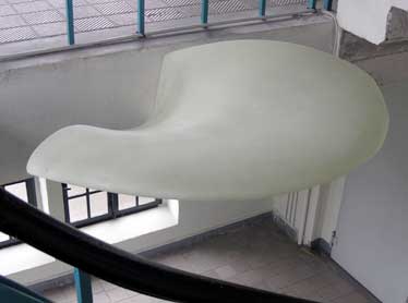 Andreas Schumacher, Skulptur Trametes 2007, Galerie im Turm, K&ouml;ln